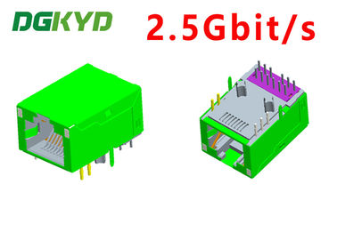 2.5Gbit / s RJ45 Ethernet Connector , high performance industrial grade Modular Rj45 Jack