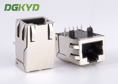 ป้องกันด้วยโลหะ CAT6 10 ขา Rj45 Connector KRJ -300CNL ประสิทธิภาพสูง