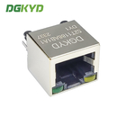 DGKYD52T1188AB1A1DY1 8P8C RJ45 Connector 180° Vertical Interface Without Light Strip Shielding Connector Empty Package