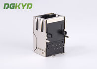 100M Cat5 Ethernet Magnetic RJ45 Shielded Connector Module With LED