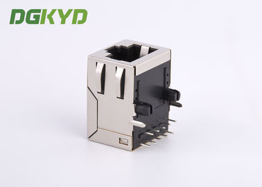 21.3mm Tap Up RJ45 Ethernet Connector with 10/100BaseTransformer, PoE lan jack