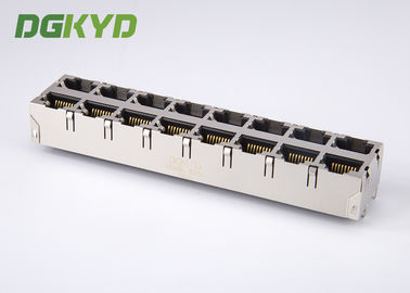 KRJ-5921S28NL 180 Degree Vertical RJ45 Multiple Port Connectors 16 port 0811-2X8T-28