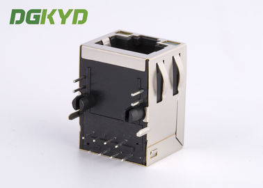 Modular jack RJ45 ethernet connector with Lan transformer PCB Mount RJ45
