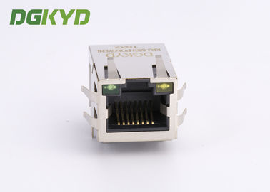 PoE RJ45 Ethernet Connector side entry tab up 100Mb rj45 modular jack customized
