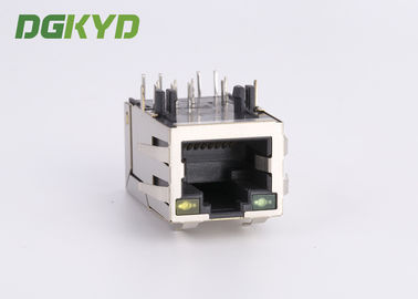 PoE RJ45 Ethernet Connector side entry tab up 100Mb rj45 modular jack customized