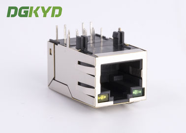 10/100 BASE Single Port RJ45 Magnetics Connector Ethernet Modular Jack Customized