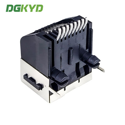 RJ45 Connector 5722 SMT 8P8C With Ear Half Package Shielded Mesh Port Without LED DGKYD5722E1188GWA26SB1359