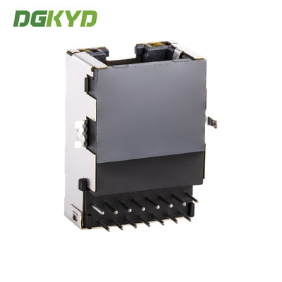 Extra low frofile RJ45 PCB Connector cat5 Network Port RJ45 with magnetics KRJ-CB009NL