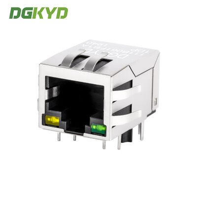 POE+ PCB Mount RJ45 Ethernet Connector With Magnetics RJ45 Ethernet Jack