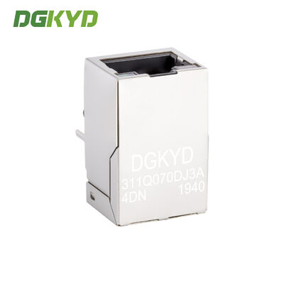 8P8C Gigabit RJ45 Connector with Integrated Transformer RJ45 Jack for 10/100/1000 Base-T Ethernet