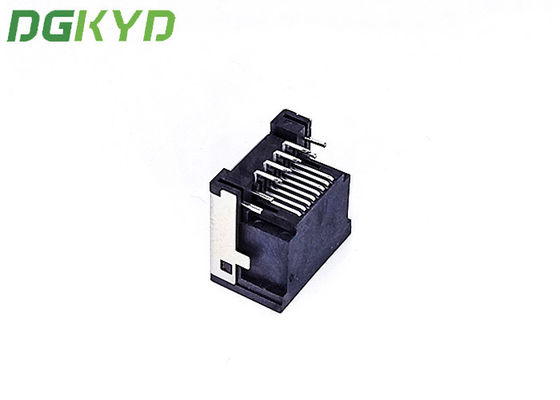 Single Port RJ45 Shielded Connector G / Fu RJ45 Socket Connector 8 Pin Sinking Plate 4.3