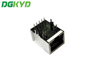 DGKYD111Q066BA2A1D 10/100 BASE-TX Filtered Integrated LED 10 PIN DIP Shielded Connector