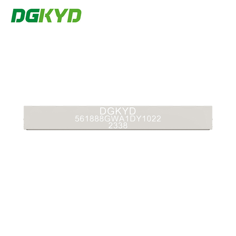 RJ45 Connector 90 Degrees 1x8 RJ45 Female Jack 8 Ports Network Switch Connectors DGKYD561888GWA1DY1022