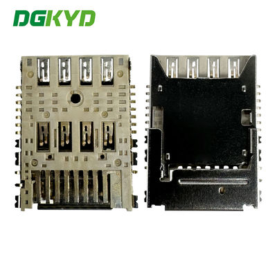 ตัวถือบัตรไมโครบัตร ตัวถือบัตร SIM ตัวถือบัตร TF ตัวถือบัตร 2-in-1 ตัวถือบัตรโทรศัพท์ DGKYDSIM23H8A6A2Y3WSG286