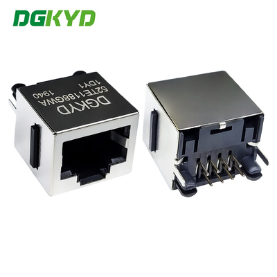 เครื่องเชื่อมอินเตอร์เฟซแนวตั้ง 180 องศา RJ45 โดยไม่ใช้การป้องกันเส้นแสง