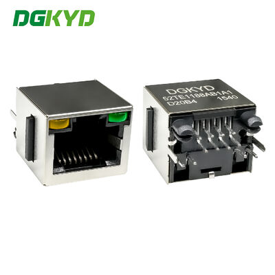 เครื่องเชื่อมตั้ง RJ45 พร้อมสาย Ethernet อุตสาหกรรมสําหรับแสงและการป้องกัน DGKYD52TE1188AB1A1D20B4