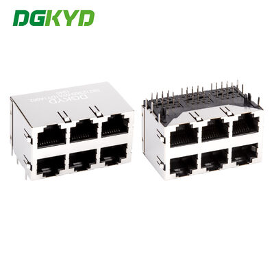DGKYD59212388HWA1DY1A062 RJ45 เครื่องเชื่อมหลากหลายประตูที่ป้องกันโดยไม่มีแสง