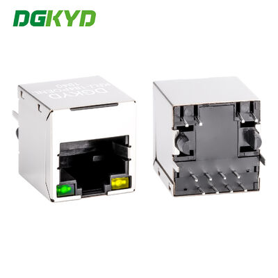 เครื่องเชื่อมอีเทอร์เน็ต Jack Cat 5 ด้วย POE KRJ-184POENL
