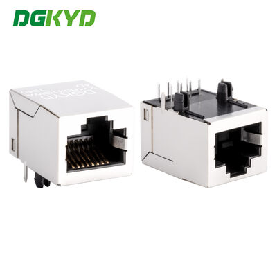 เครื่องเชื่อม RJ45 100Mbps ผนึกหัวกระจกแปลงอินเทรเน็ต DGKYD211B031GWA4D