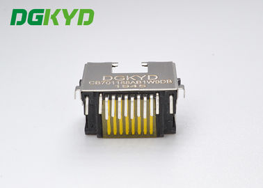 1X1 RJ45 โปรไฟล์ต่ำ