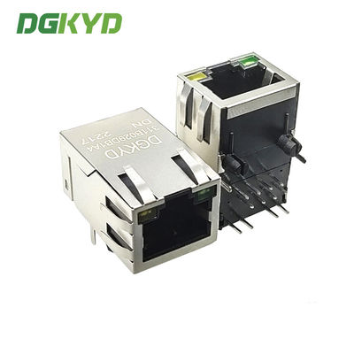 DGKYD311B029DB1A4DN PCB Mount Integrated Magnetics โมดูลแจ็ค RJ45 แท็บ Cat5 Ethernet Socket OEM